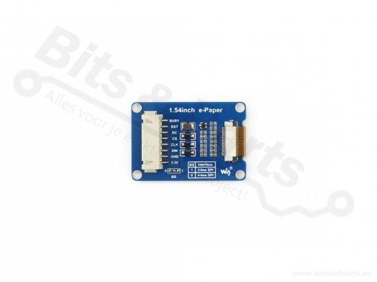 Display E-Paper Waveshare 1.54 inch 200x200px with controller